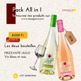 VIN ROSE + BLANC HUGO